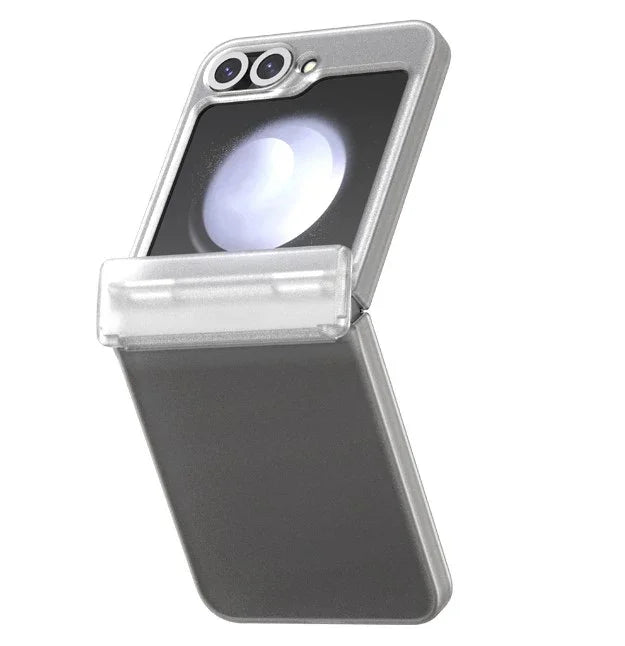 Araree Samsung Z Flip 6 Nukin 360 Case - Matte Clear - Tashqila Araree Samsung Z Flip 6 Nukin 360 Case - Matte Clear - Tashqila